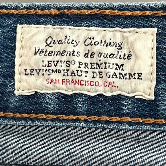 LEVIS PREMIUM | Beautiful denim skirt made San Francisco with buttom fly - Picture 4 of 7